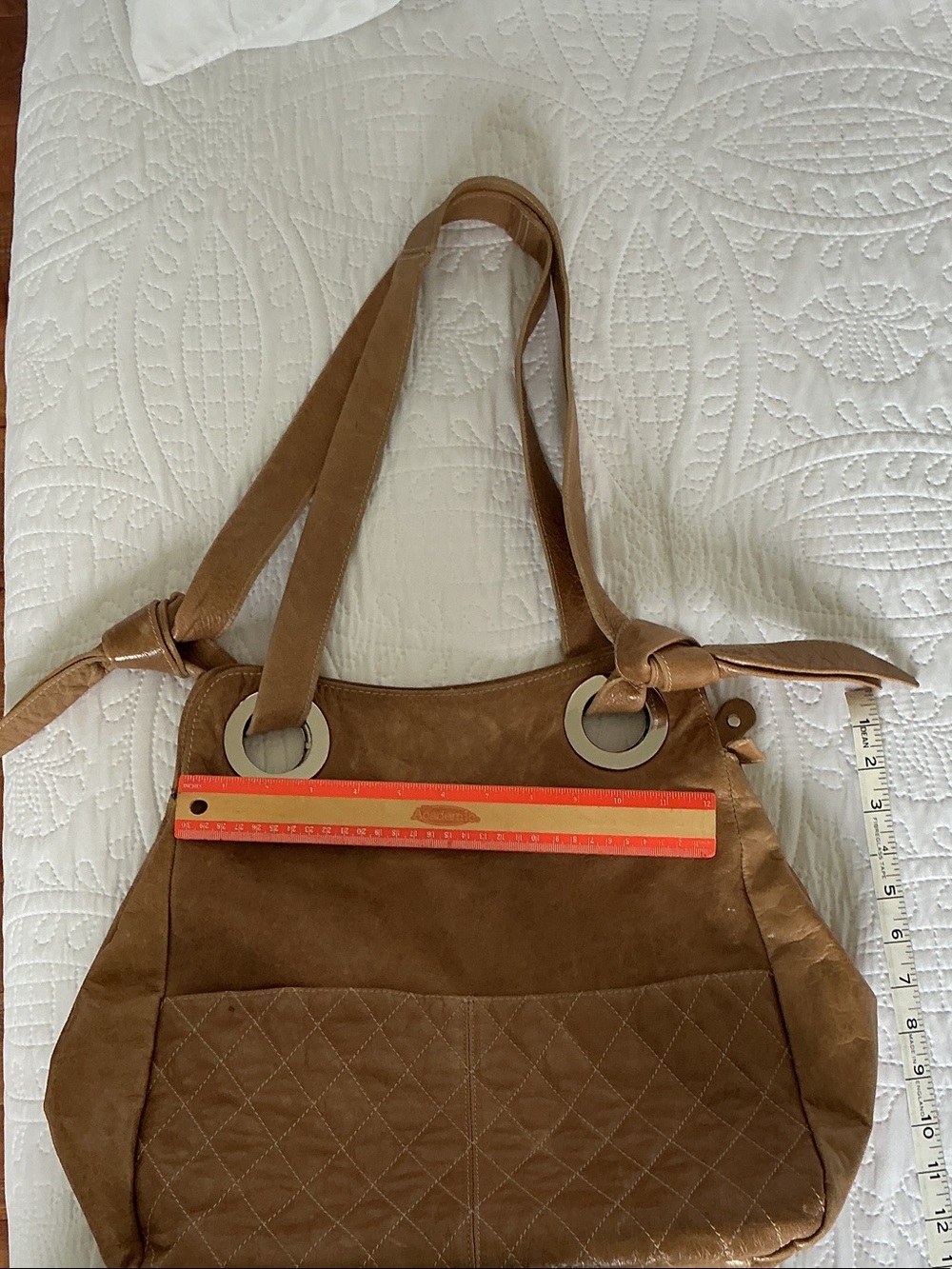 Brown Soft Leather Women's Shoulder Bag